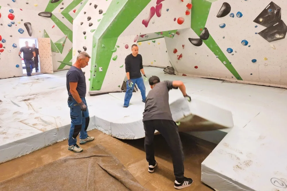 Bohumínské sportovní centrum se po záplavách opět otevře veřejnosti.
