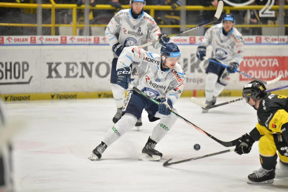 České Budějovice po čtyřech výhrách v řadě neuspěly a podlehly Vítkovicím