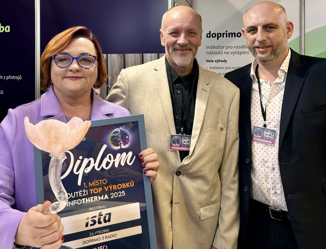Společnost ista Česká republika slaví úspěch