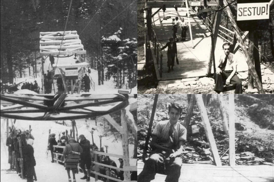 Sedačková lanovka vozí turisty z Ráztoky na Pustevny už od roku 1940