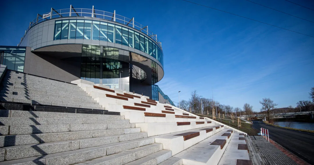 Na břeh Ostravice se vrátí stroje, v Ostravě začne další část úprav pod City Campusem