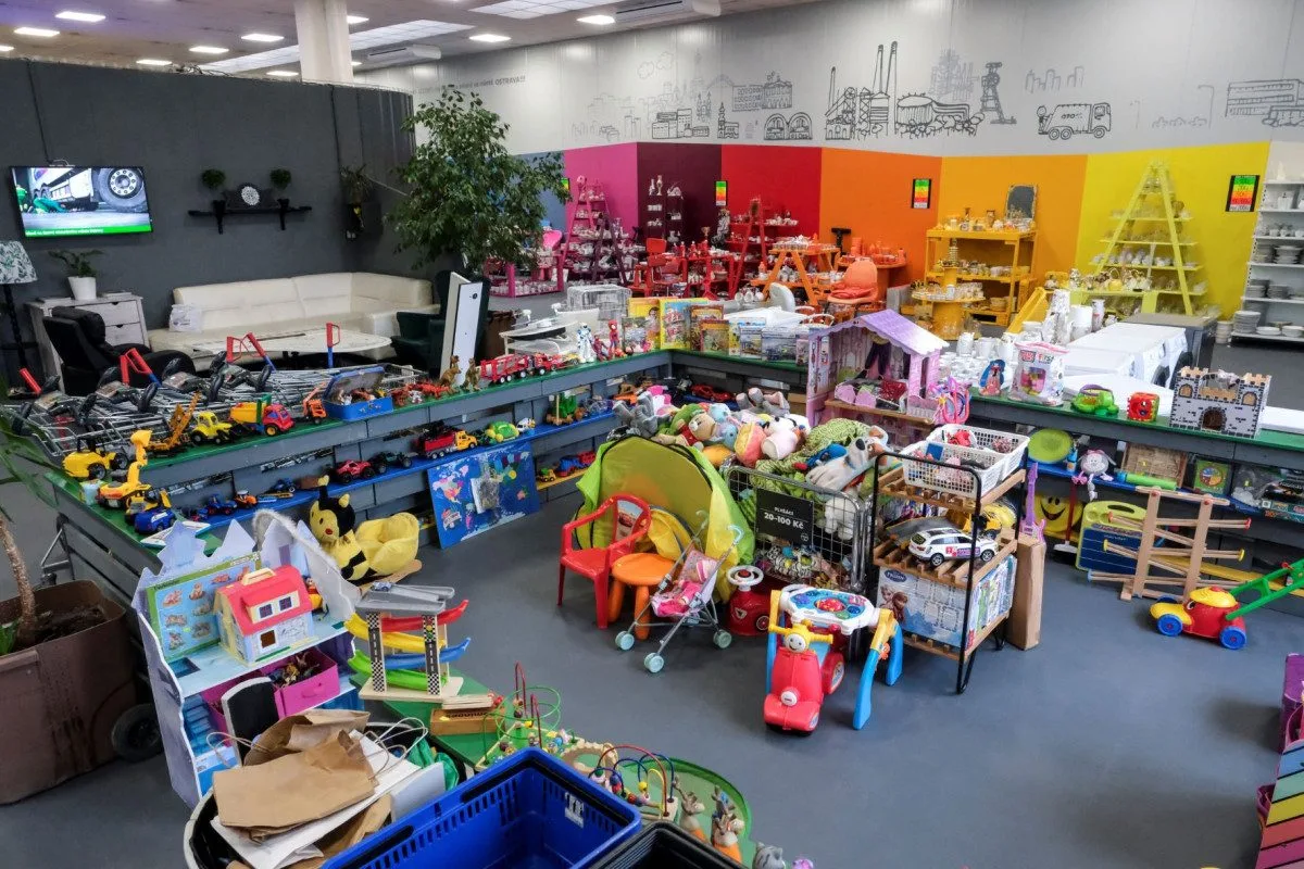 Ostravské reuse centrum po povodni znovu funguje. Prodává předměty, které by jinak skončily na skládce