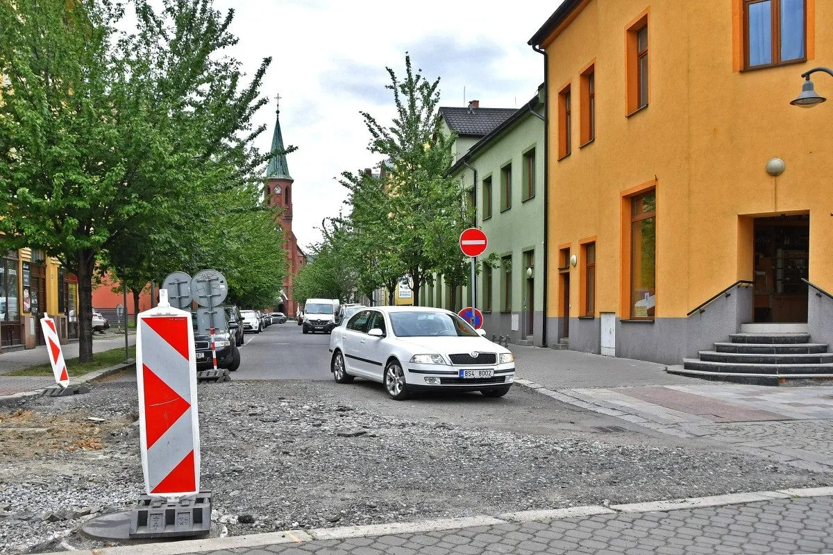 Přestavba křižovatky v centru Bohumína přinese další dopravní komplikace