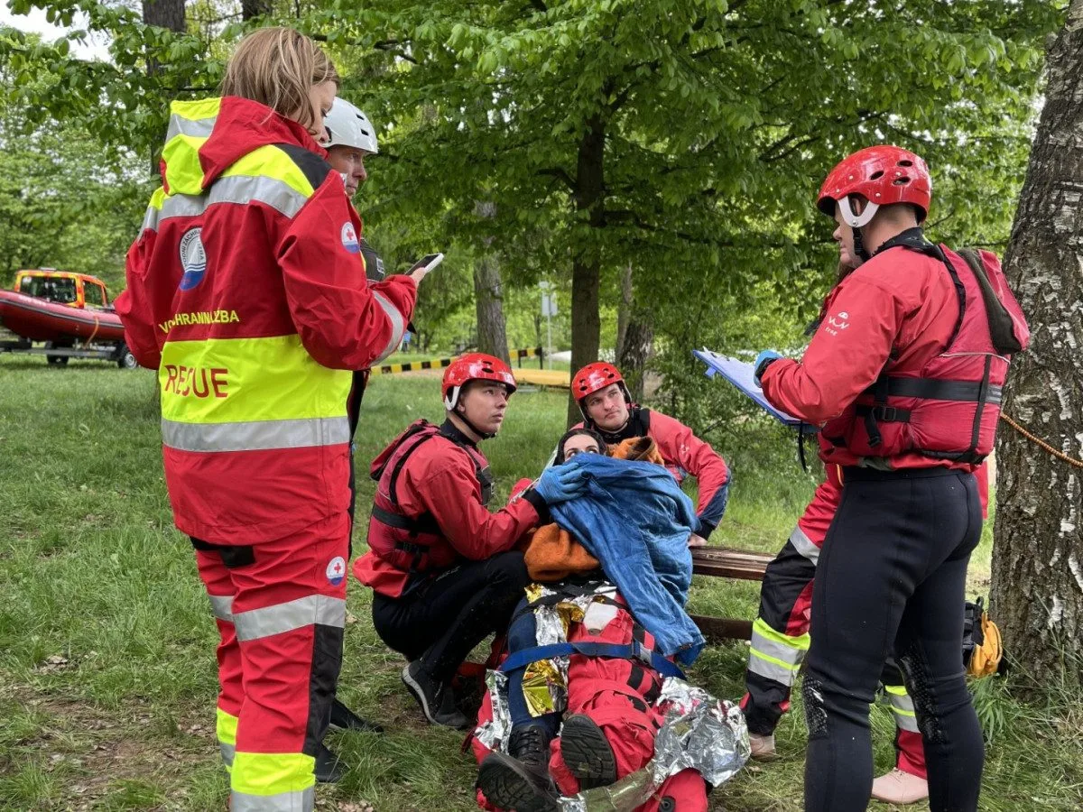 FOTO: Ostravští hasiči ovládli soutěž ve vodním záchranářství