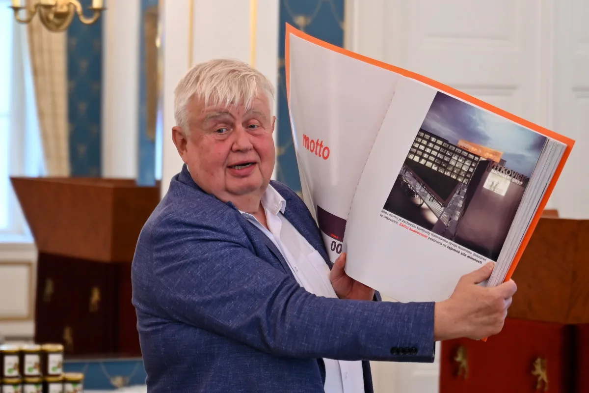 Projekt na přestavbu domova pro seniory představil ostravský podnikatel a autor vize proměny Dolních Vítkovic Jan Světlík
