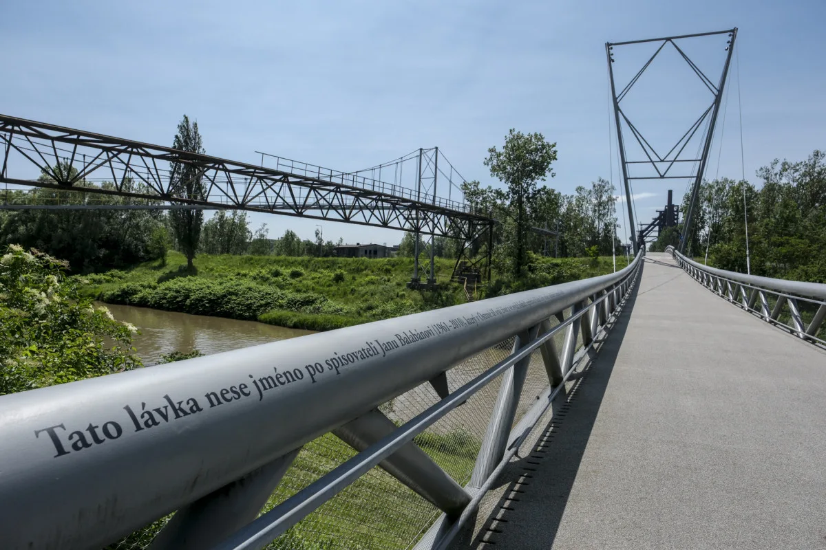 Ostrava pokřtila lávku Jana Balabána. Spisovatelovo dílo stále inspiruje. Foto: Se svolením Magistrátu města Ostravy