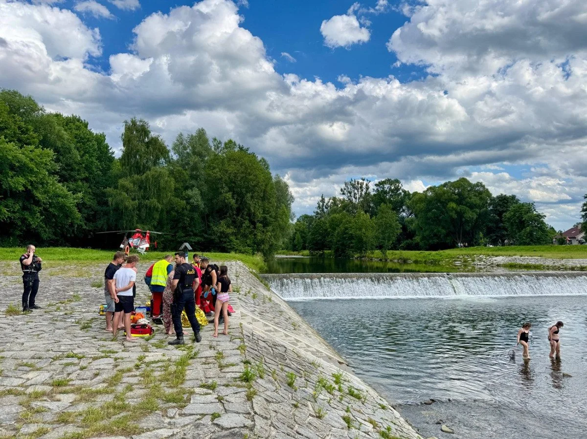 Dvě dívky se topily na splavu na Ostravici, zasáhli pohotoví svědci