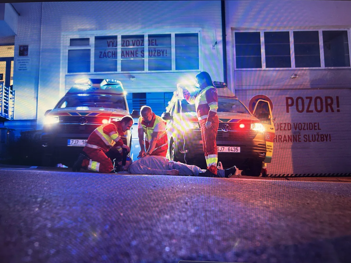 Andělé bez křídel. Fotografka chce chystaným kalendářem ocenit práci záchranářů. Foto: Se svolením Martiny Domkářové