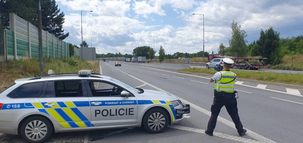 Policisté v kraji si v pátek posvítili na řidiče, 125 z nich jelo příliš rychle. Foto: Se svolením Policie ČR
