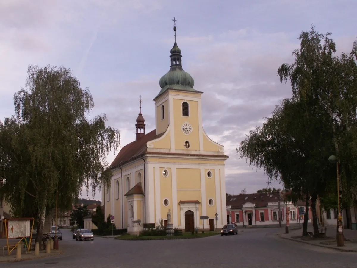 Kostel, kde působil