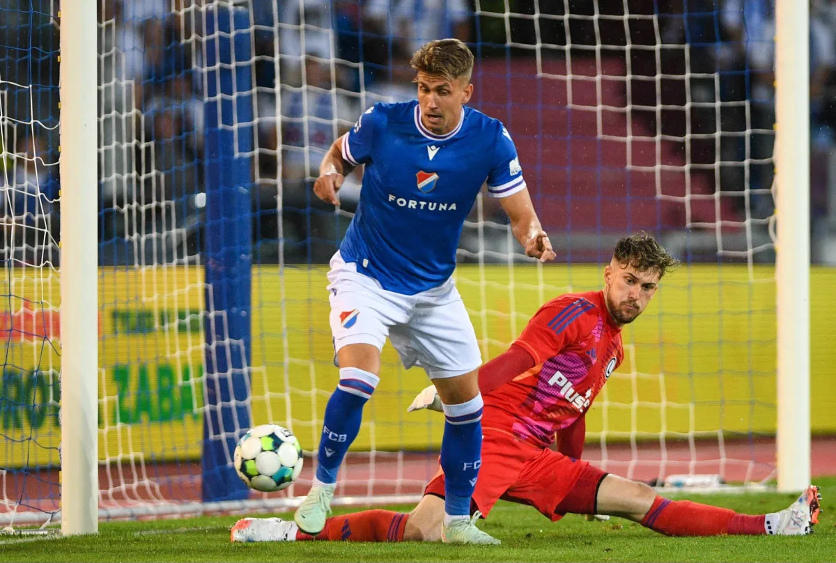 Ostravští fotbalisté zahájili předkolo Evropské ligy domácí remízou 2:2 s Legií