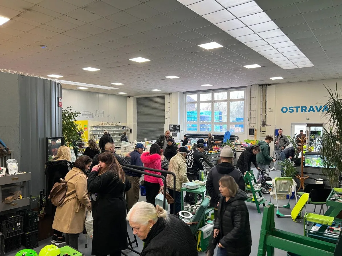 Reuse centrum v Ostravě. Foto: Se svolením OZO Ostrava