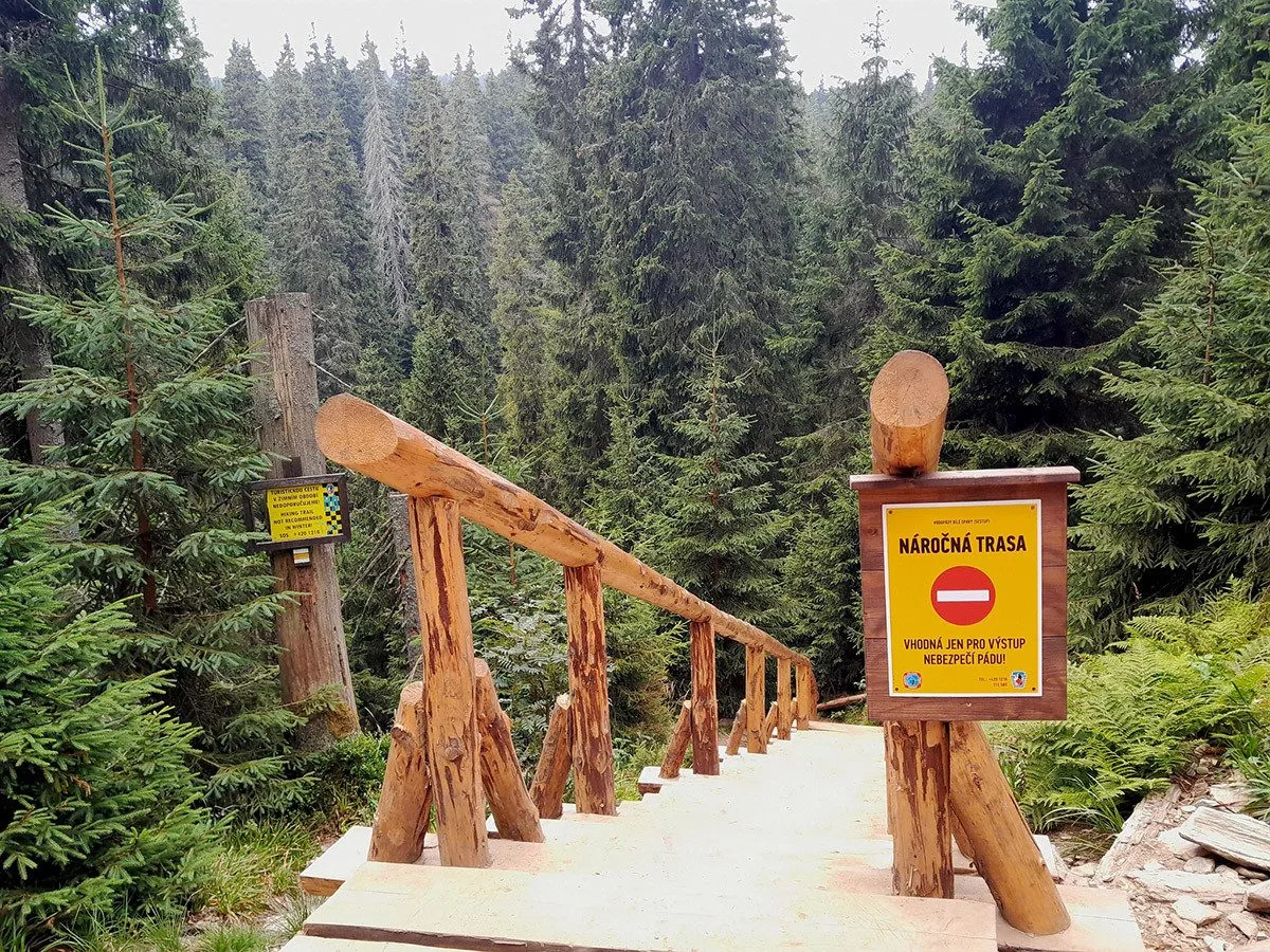 Jednosměrně na Bílé Opavě. Správa CHKO zdůrazňuje doporučení pro atraktivní stezku kolem vodopádů
