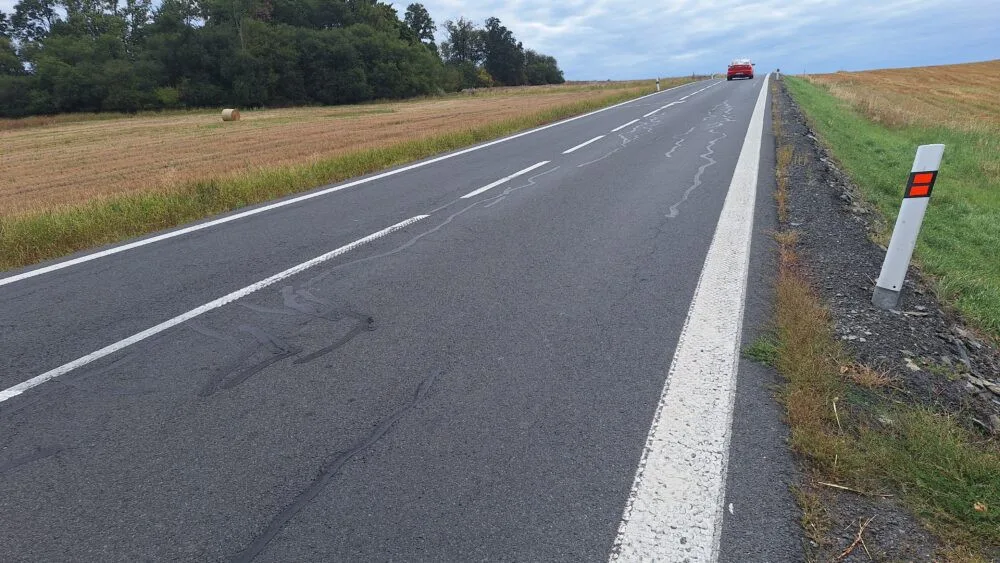 Začíná oprava silnice I/46 na trase Hořejší Kunčice – Deštné, provoz je veden kyvadlově
