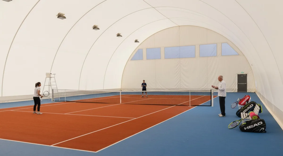 Sportovní haly – Rychlá a dostupná řešení pro raketové sporty