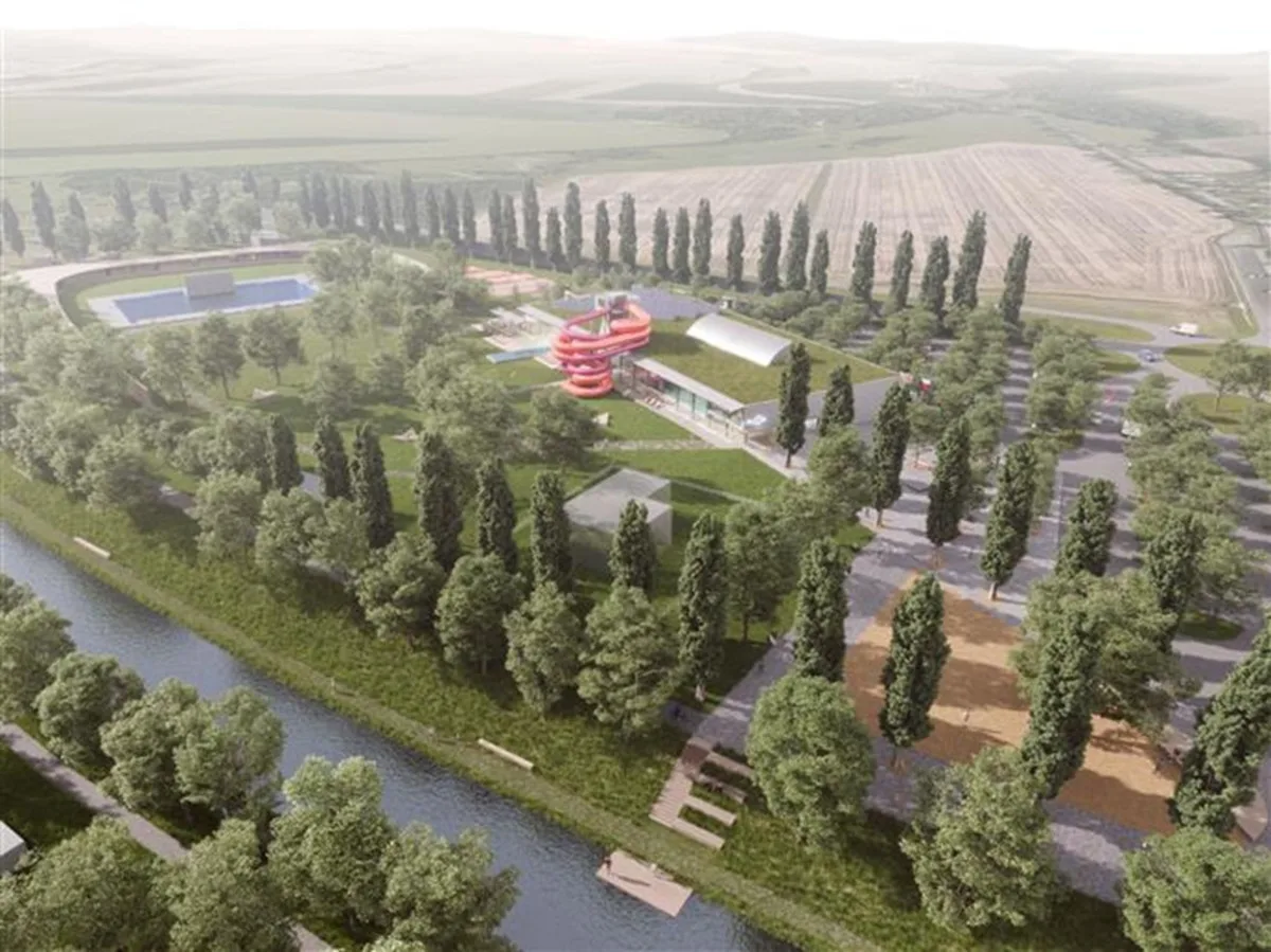 FOTO: Nové krnovské lázně vzniknou do šesti let, stát mají 580 milionů. Foto: Se svolením města Krnov