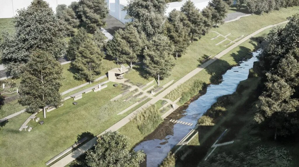 Nový Jičín chystá přeměnu břehů řeky Jičínky, vznikne tam park i oblázková pláž