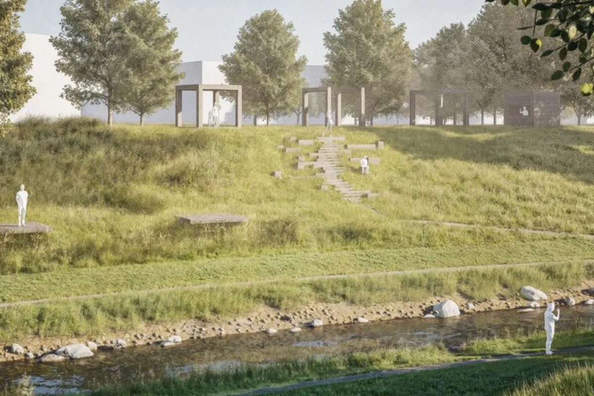 Nový Jičín chystá přeměnu břehů řeky Jičínky, vznikne tam park i oblázková pláž