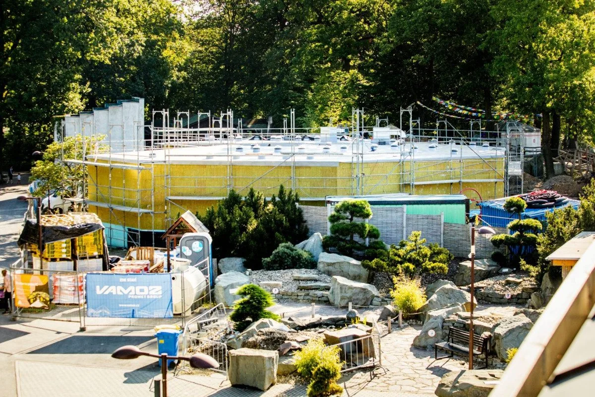 Amphibiarium roste: Zoo Ostrava chystá 40 biotopů pro ohrožené obojživelníky