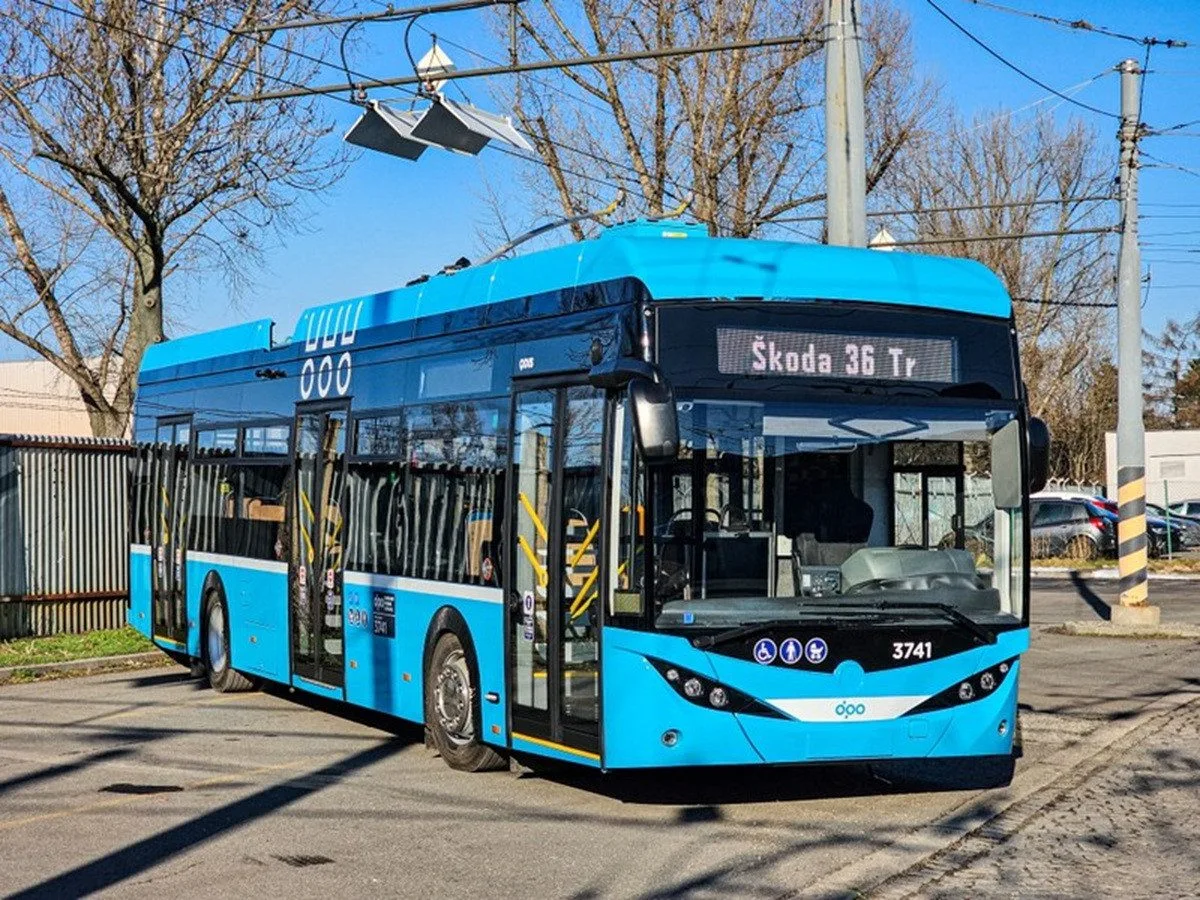 Trolejbus Škoda 36 Tr v barvách DPO, ilustrační foto. Foto: Se svolením města Ostrava