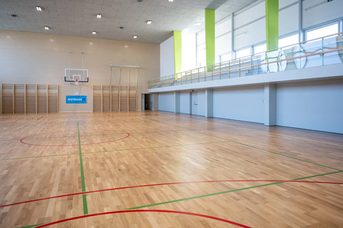 FOTO: V ostravském Pustkovci otevřela zrekonstruovaná sportovní hala. Foto: Lukáš Kaboň