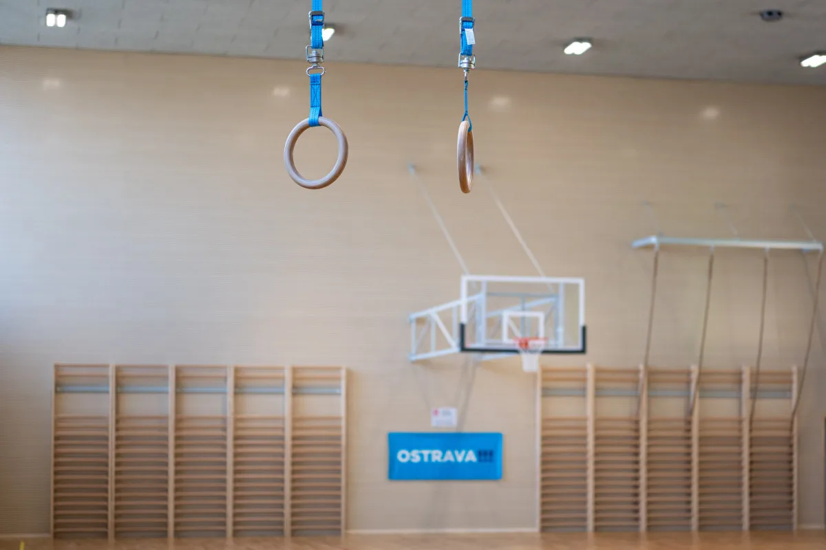 FOTO: V ostravském Pustkovci otevřela zrekonstruovaná sportovní hala. Foto: Lukáš Kaboň