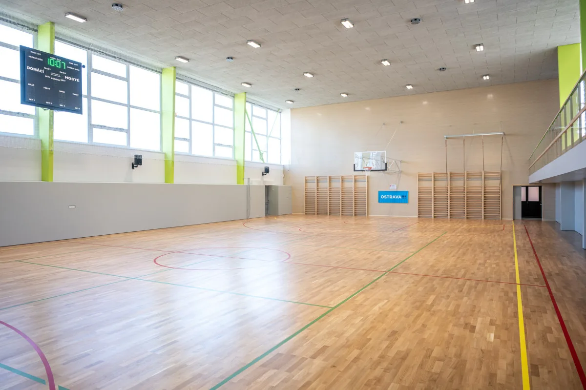 FOTO: V ostravském Pustkovci otevřela zrekonstruovaná sportovní hala. Foto: Lukáš Kaboň