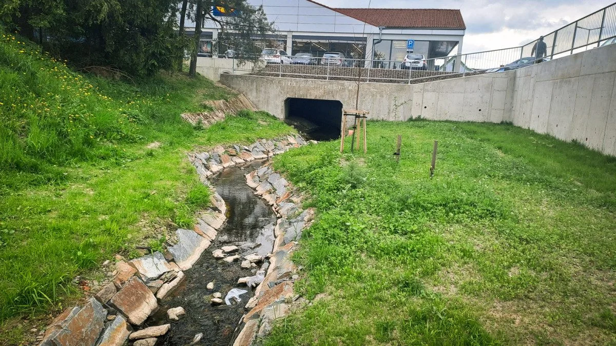 Lesy ČR v Moravskoslezském kraji obnovily koryta Frýdlantské Ondřejnice a Čermné