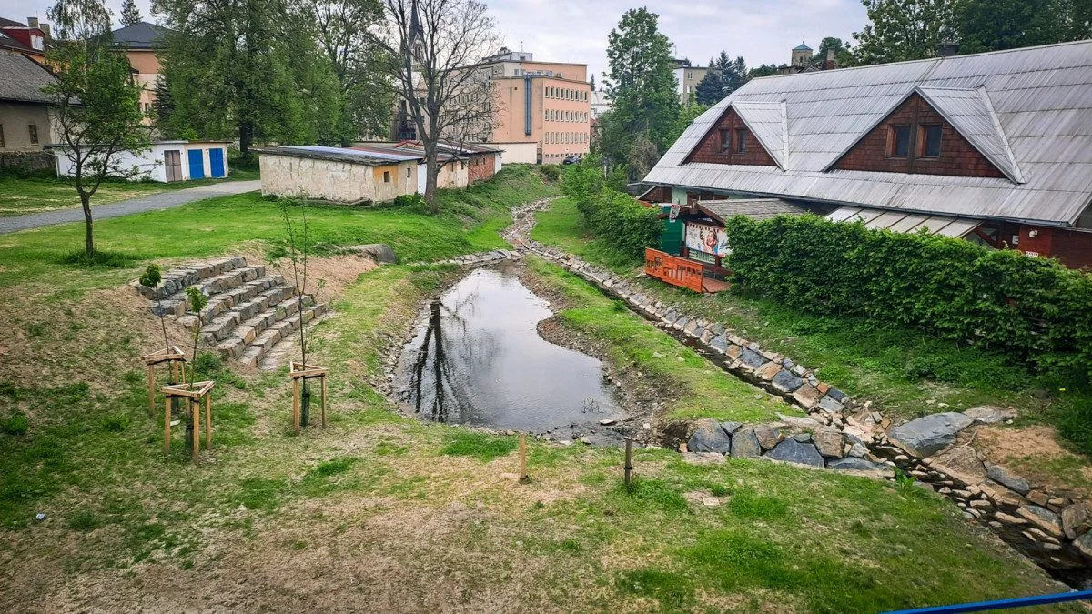 Lesy ČR v Moravskoslezském kraji obnovily koryta Frýdlantské Ondřejnice a Čermné