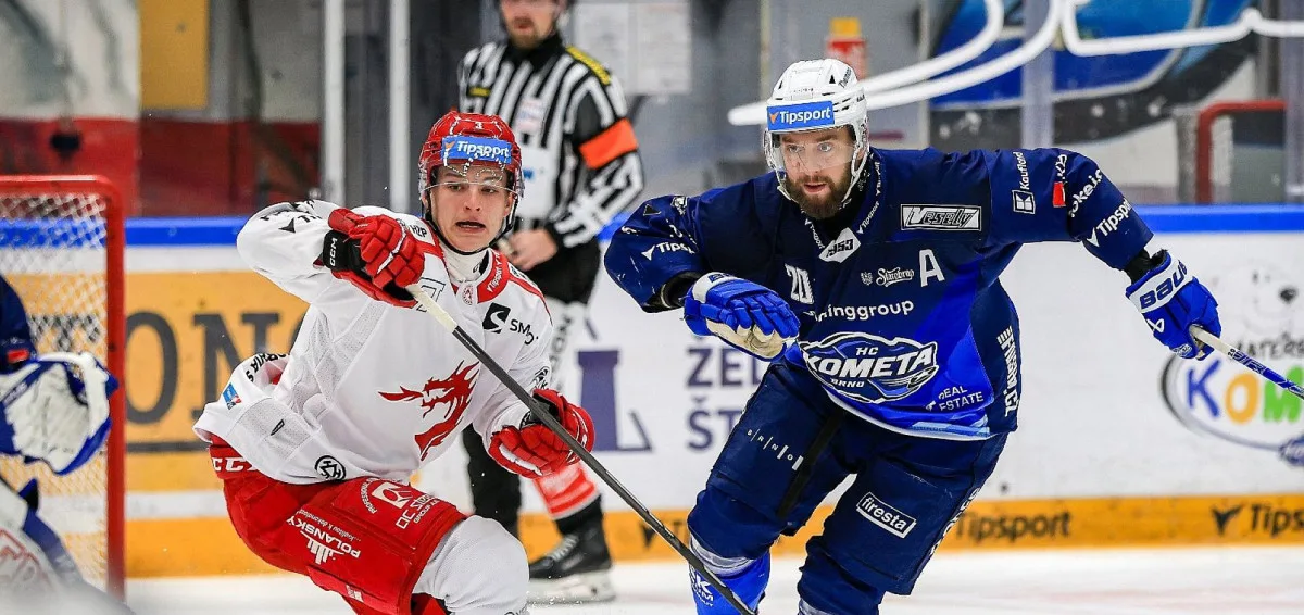 Čtvrtý křížek v řadě. Oceláři prohráli v Brně 3:4