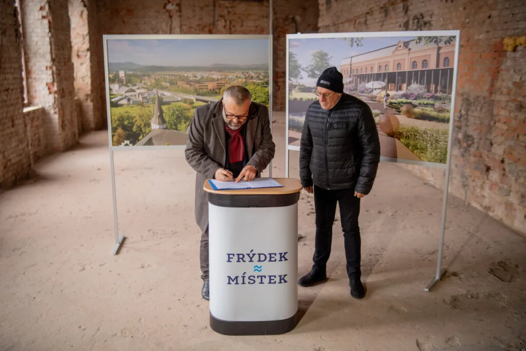FOTO: V bývalé Lembergerově tkalcovně ve Frýdku-Místku vznikne nový areál Marlenky