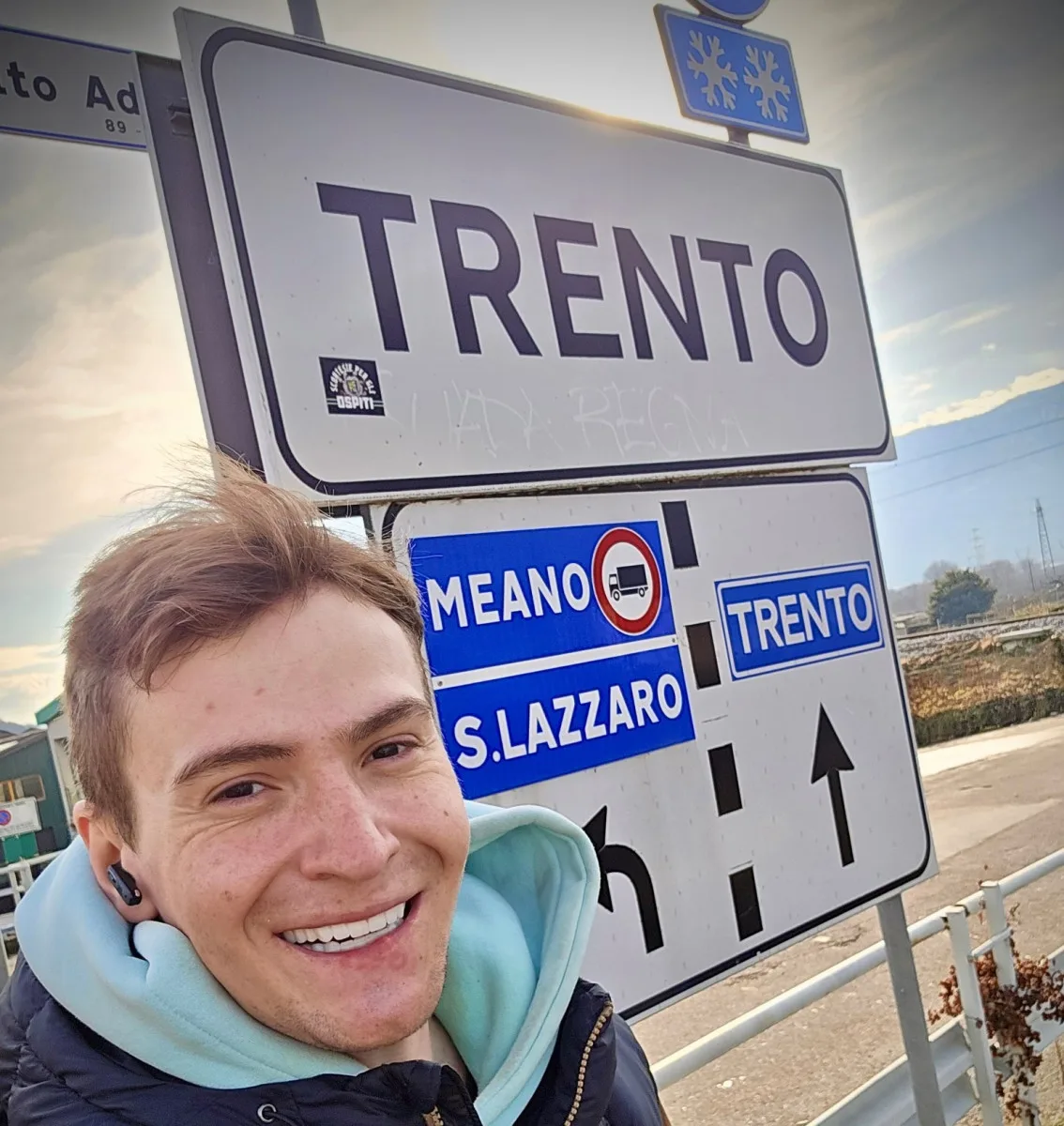 Nico Moro na cestě z Třebíče do Milána