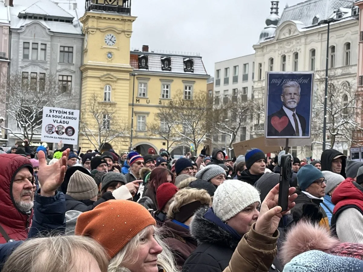 Ať žije Pavel. Ostravané ve velkém podpořili českého prezidenta