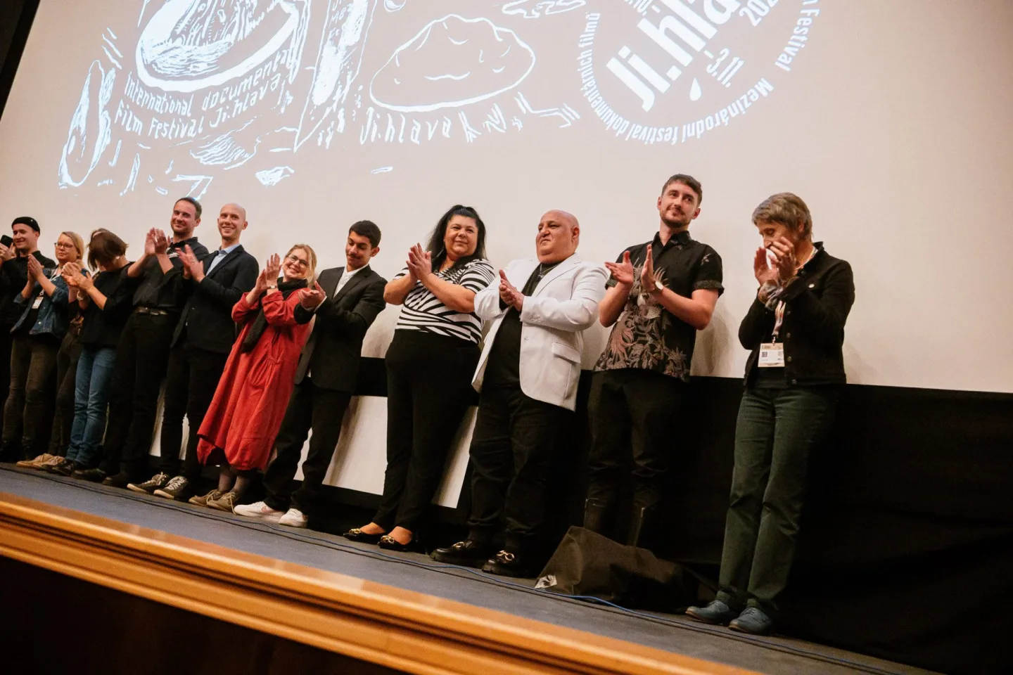 Premiéra filmu v Jihlavě na MFDF v roce 2024. Foto: Jan Hromádko