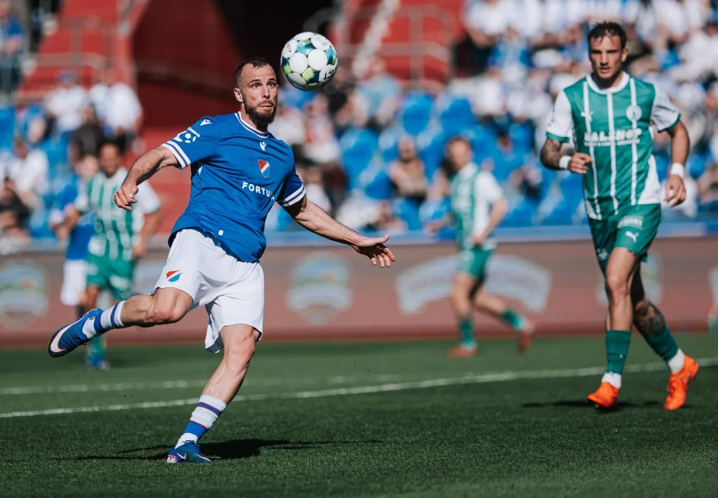 Fotbalisté Ostravy prohráli s Bohemians 0:2, Jurečka neproměnil penaltu. Foto: FC Baník Ostrava