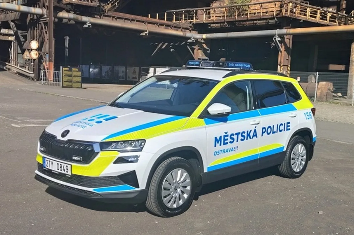 Ostravští strážníci mají nová vozidla, jejich design pomůže zvyšovat bezpečnost. Foto: Městská policie Ostrava