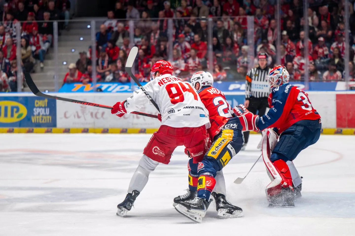 Třinec ztratil páté finále v Pardubicích těsně před koncem