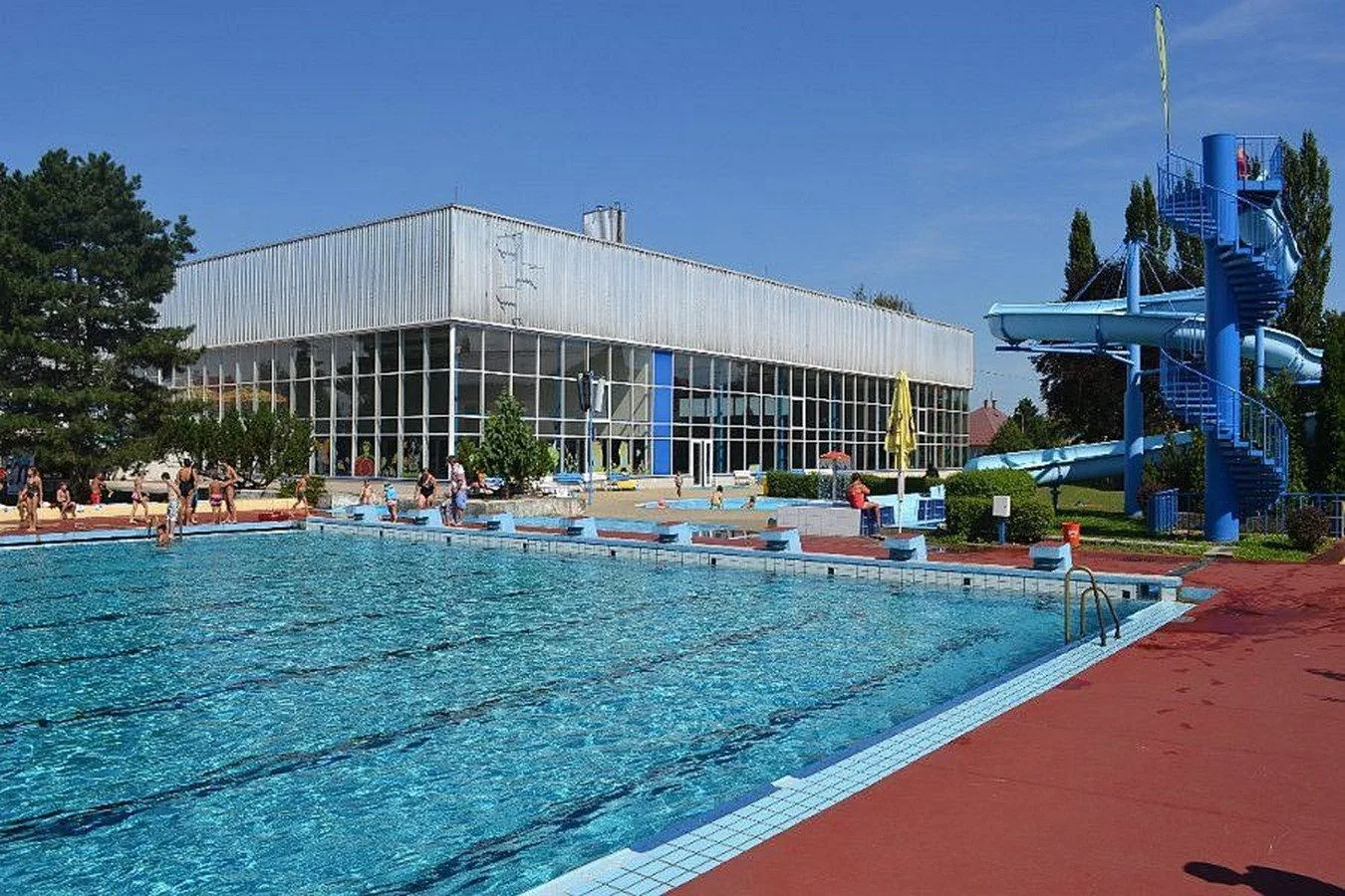 Koupaliště Nový Jičín před rekonstrukcí. Foto: Bazén Nový Jičín