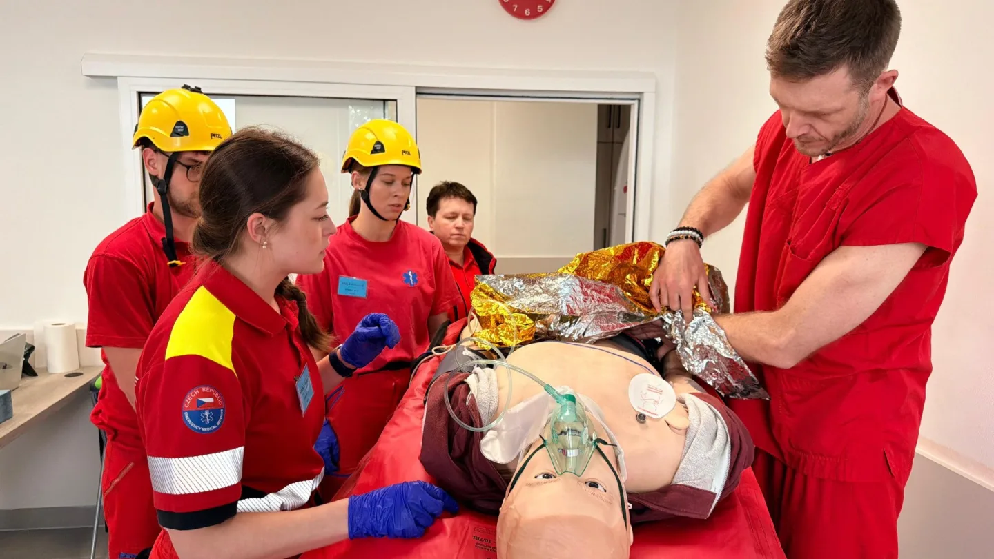 Resuscitace i překotný porod. Moravskoslezští záchranáři mají výcvikové středisko