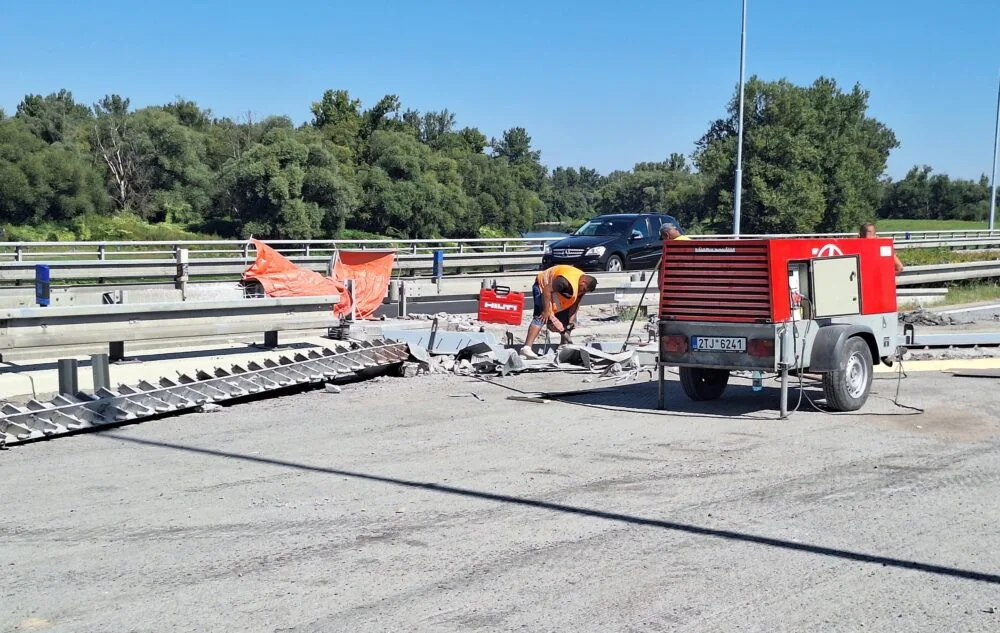 Most na D1 na pomezí Ostravy a Bohumína se bude opravovat měsíc, zůstane průjezdný