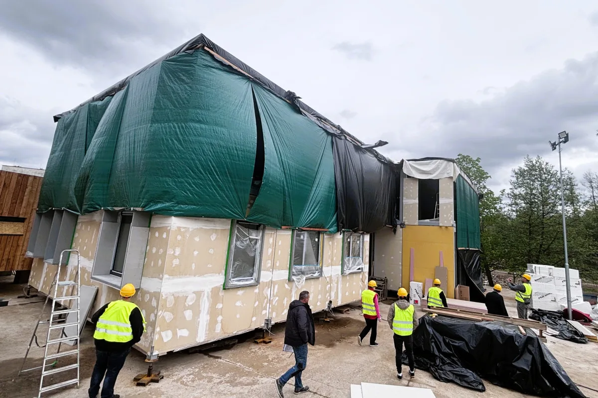 Nemocnici pro Bohumín staví na Vysočině. Stavba za 40 milionů dorazí po částech
