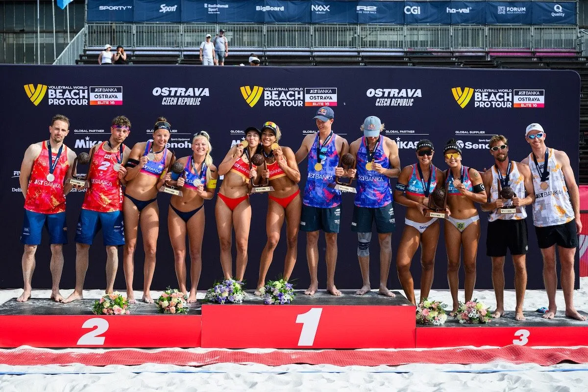 Beachvolejbalový svět žil Ostravou: turnaj pod hlavičkou J&T Banky v číslech.