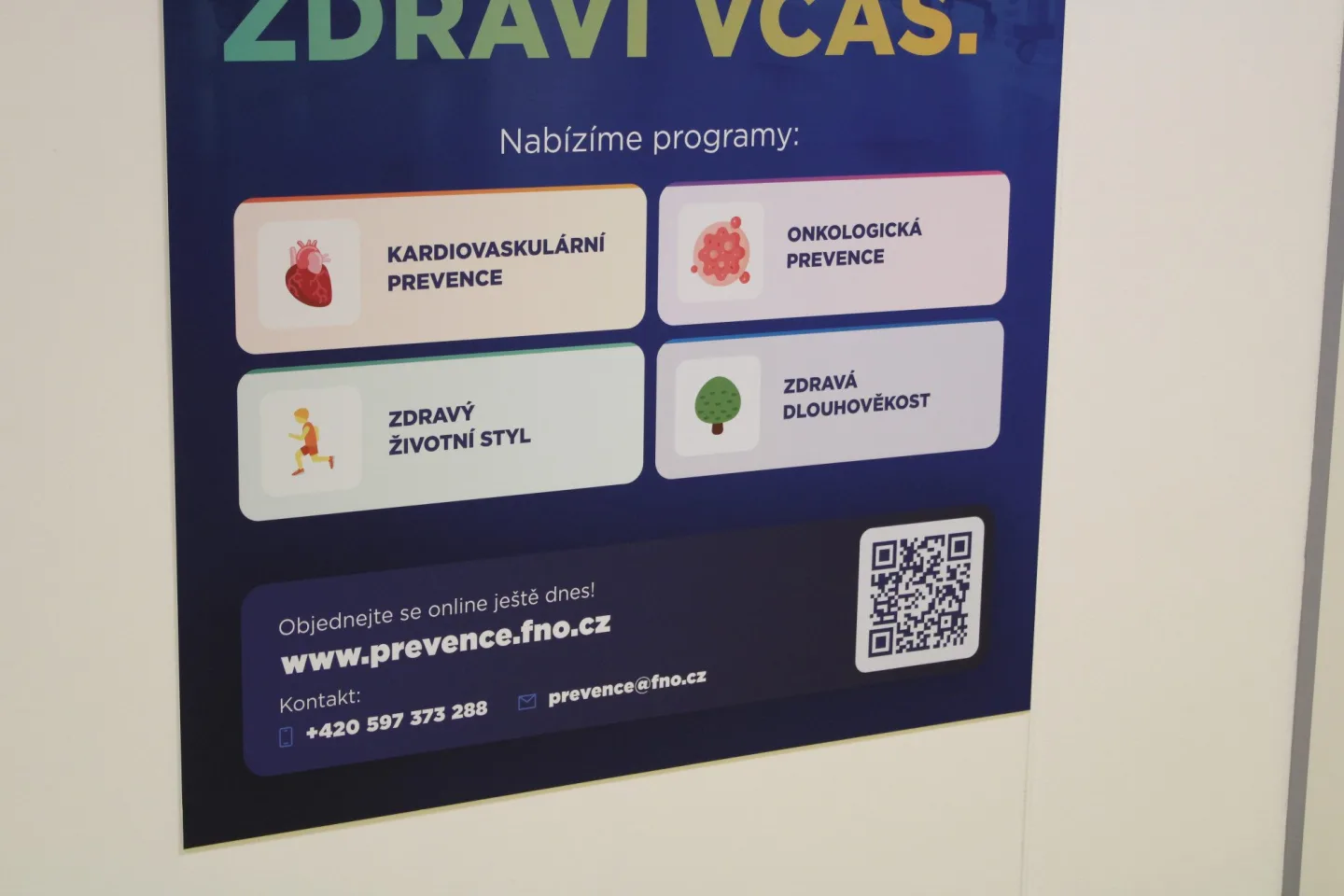 Ostravská fakultní nemocnice nabízí nové preventivní programy
