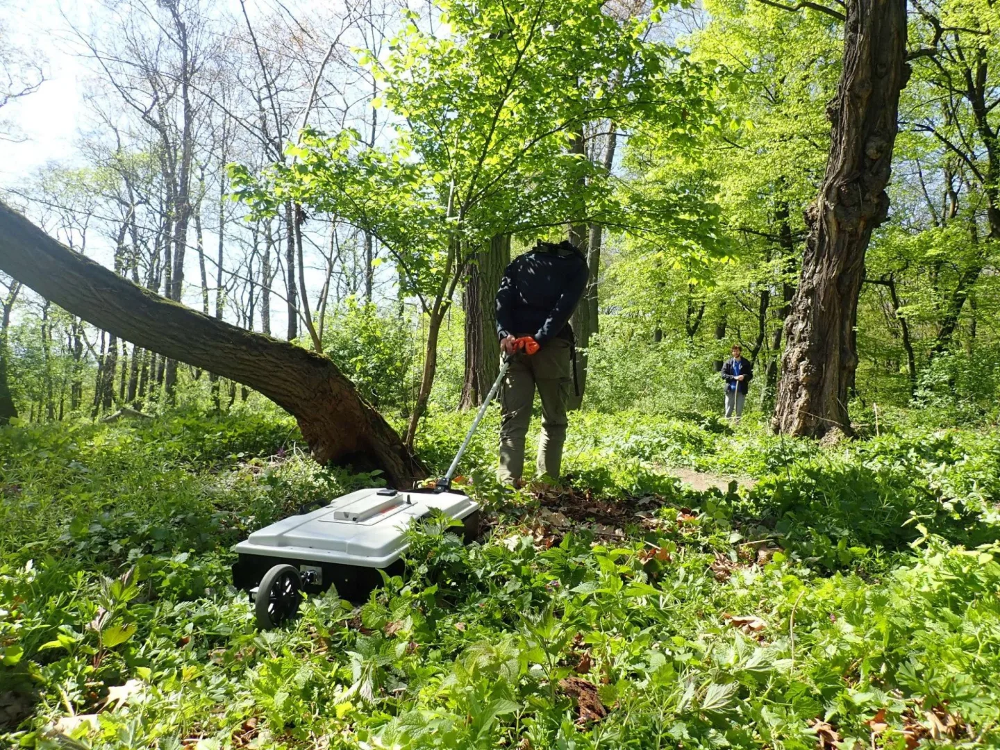Archeologové zkoumali Landek. Georadar naznačil možné pozůstatky hradu