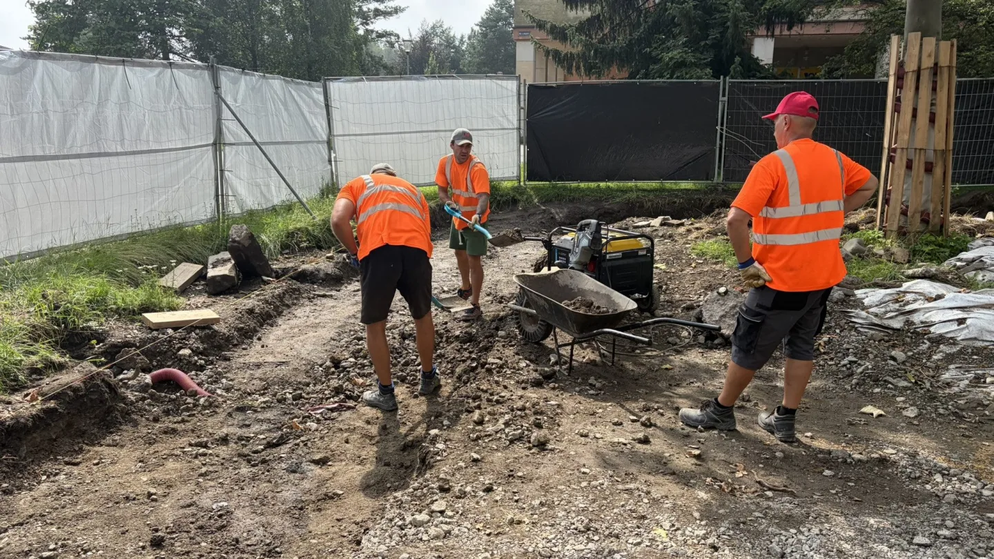 Proměna třineckého náměstí pokračuje. Rýsuje se nový vodní prvek