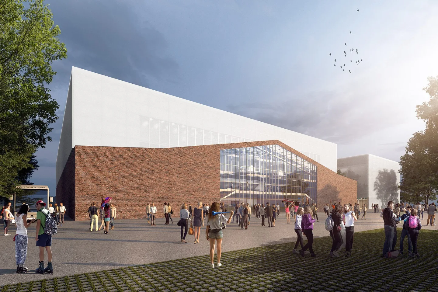 Ostrava pokročila v přípravě nové haly. Celý projekt vyjde na více než miliardu