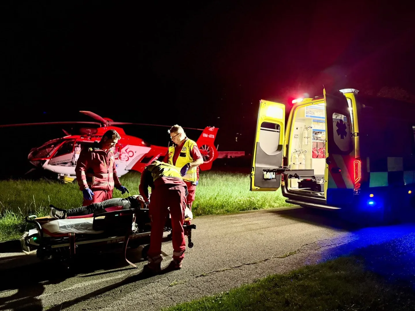 Vážná dopravní nehoda v Bohumíně. Řidičku museli vyprostit hasiči