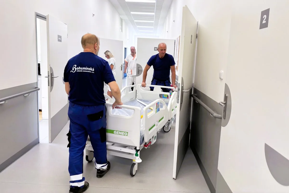Bohumínská nemocnice nakoupila nové postele. Vyšly na 3,5 milionu korun
