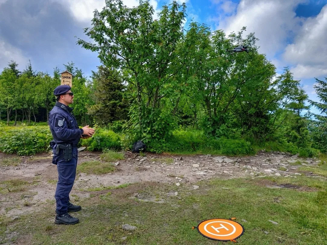 Kontroly policie v Beskydech