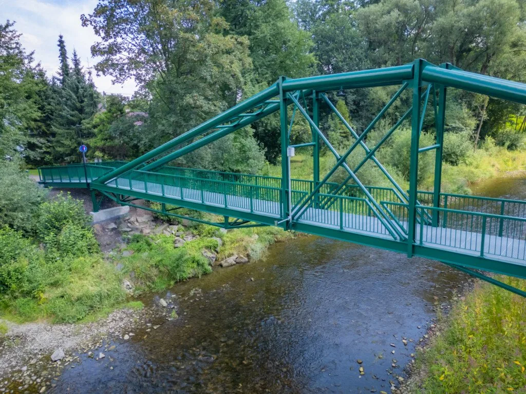 Lávka přes Morávku v Dobré je hotová. Na rekonstrukci přispěl i Frýdek-Místek